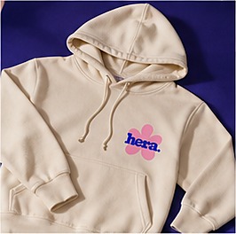 Moletom creme hera.